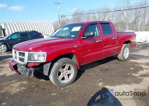 2010 Dodge Dakota Bighorn/Lonestar z USA, uszkodzony, nr VIN 1D7CW3GP1AS217553